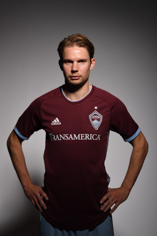 TUCSON, AZ - FEBRUARY 11: The Colorado Rapids pose for photos during media day on February 11, 2018 at the Omni Tucson National Resort in Tucson, Arizona.  (Photo by Garrett W. Ellwood/Colorado Rapids)